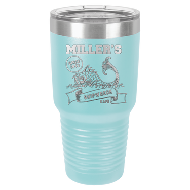 Miller's Shipwreck Cafe Tumbler Bottle
